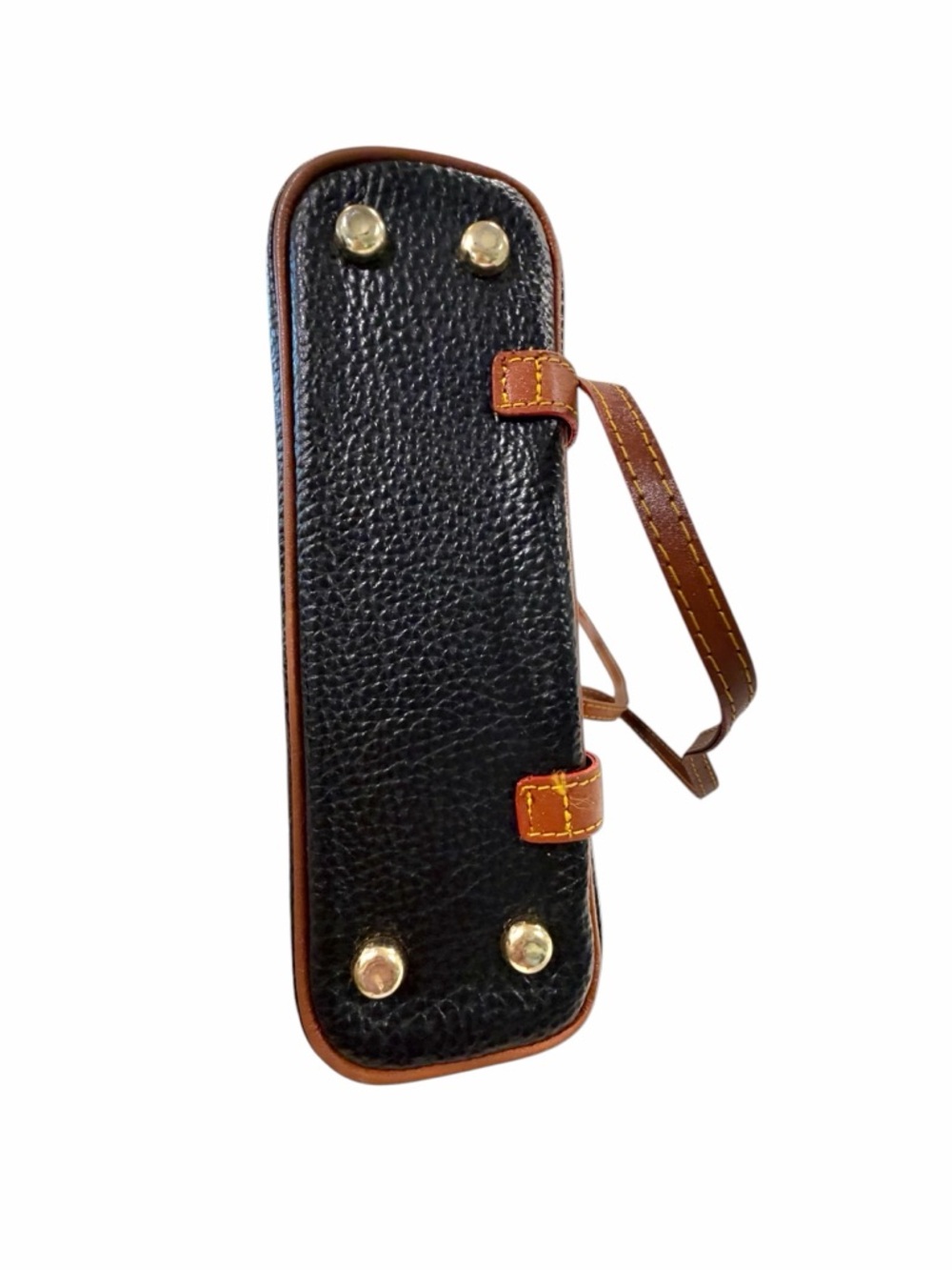 Leather Mini Doctor Bag Crossbody - Picture 7 of 14